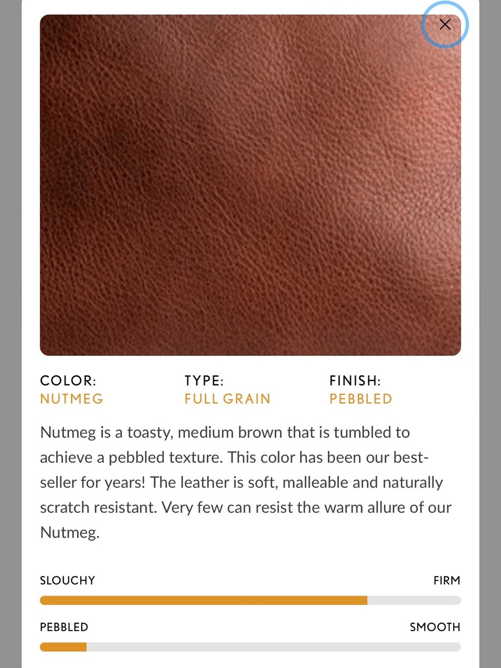 Portland Leather Goods “Nutmeg” Mini Crossbody Tote - Picture 8 of 8